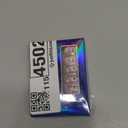 Mivota French Press On Nails Short Square White Nude Gradient False Nails Delicately Adorned with White Silver Flowers Reusable Glue On Nails for Women Kit 24Pcs