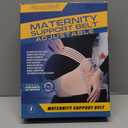 ChongErfei Maternity Belt Pregnancy Belly Band 3 in 1 Maternity Support Belt for Pregnant Back/Pelvic/Hip Pain, Maternity Band Belly Support for Pregnancy (Black, XL)