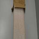 LazBlinds No Drill Cordless Bamboo Roman Shades, Light Filtering Blinds for Indoor Windows, Roll Up Bamboo Blinds for Home, 29" W x 64" H, Star-Off White