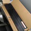 Trailer Gate Lift Assist, for Open Utility Trailer Tailgate Ramp, 2 Sides Black, with 12 to 24 Inch Heights Side Rail and 4 to 6 Feet Height Tail Gate or Ramp