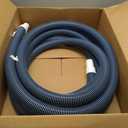 BEWAVE Pool Vacuum Hose, Above/In Ground Manual Heavy Duty Swimming Pool Hose with Swivel Cuff, 1-1/2 In x 30 Ft