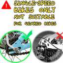 PRUNUS Flash BIKE Training Wheels for 12 14 16 18 20 Inch.Training Wheels for Kids Bike is Heavy Duty.Bicycle Training Wheel is Suitable Single Speed Bike