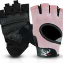 BEAST RAGE Fingerless Weight Lifting Gloves with Palm Protection Padding, Breathable Lightweight Gym Gloves for Men, Women, Weightlifting, Cycling, Exercise, Training Pull Up