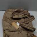 Bagstellar Puffer Tote Bag for Women, Lightweight Puffy Work Handbag Teacher Nurse Quilted Shoulder Bag for School Travel Gym | Cloud Bag w/ Zipper, Daily College Bags, 15.6" Computer Bag, Clinical Nursing Bag, 40 OZ Tumbler Holder, Ideal Gift for Women (Dark Khaki)