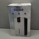 Dehumidifier, Dehumidifiers for Home, 98 OZ Water Tank, (1000 sq.ft) Quiet Dehumidifier for Basement Bedroom Bathroom with Humidity Display, Auto Shut Off, Relaxing 7 Color Ambient Light(Gray)