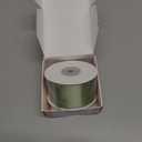 VATIN Sage Green Satin Wired Ribbon 1-1/2" Green Satin Wired Ribbon for Gift Wrapping Decoration Crafts Home Decor -Continous 10 Yards