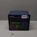 Brizled Permanent Outdoor Lights, 100ft 60LED Essential RGB Permanent Christmas Lights Work with Alexa & Google, App Control Smart Christmas Eave Light, IP65 Smart House Light for Halloween Xmas,Black