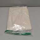 Misaya Rectangle Waterproof Vinyl Table Cloth, Plastic Tablecloth with Flannel Backing, Wipeable Table Cover for Dinner, Picnic, Indoor and Outdoor (Weave Patternd, 60" x 84") (Light Khaki)