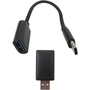 New 2 in 1 for Androi-d Auto Wireless Adapter & Wireless Car Play Adapter Plug & Play Car