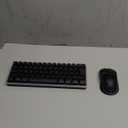 RedThunder 60% Wireless Gaming Keyboard & Mouse Combo with Rechargeable Battery, Ultra-Compact Small RGB Mechanical Feel Keyboard, Ergonomic Lightweight Honeycomb Optical Mouse for Gaming/Business