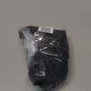 COCOPEAR Women's Ruched High Waisted Bikini Bottom Retro Vintage Swim Short Tankinis (X-Large, Black)