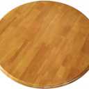 Large Lazy Susan Turntable Wooden Round Tray Rotating for Dining Table Top