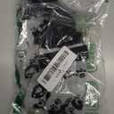 Anti Slip Dog Socks to Prevent Licking Paws - Double Side Paw Covers Dogs Grip Sock for Hardwood Floors, No Twist Dog Booties Grippy Socks for Small Medium Large Senior Dogs, Light Grey and Black,(L(Pack of 4))