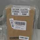 VMstr 12 Pack Vacuum Seal Bags for Clothing Travel, Carry-on Size for Luggage Compression Packing, Space Bags with High Pressure Electric Pump (DC Power)