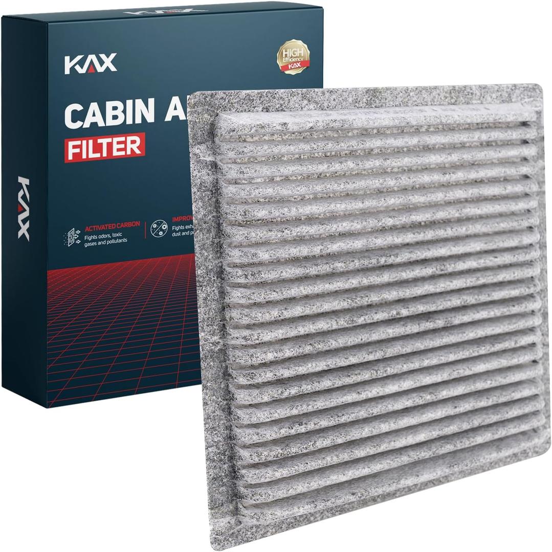 KAX Cabin Air Filter, CF10138 Replacement for Highlander2001-2007 RX3001999-2003 IS3002001-2005 w/Activated Carbon Passenger Compartment Air Filter, Replace# 87139-48020