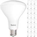 Sunco 24 Pack BR30 Light Bulbs LED, Recessed Can Light Bulbs, Indoor Flood Bulb, 850 LM, 11W (65W Equivalent), 4000K Cool White, Dimmable, E26 Base, for Home, Kitchen, Bedroom UL.