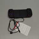 arVin Wireless Gaming Controller for iPhone iOS Android PC, Bluetooth Gamepad Joystick for iPhone 15/14/13/iPad/Samsung Galaxy S23/S22/S21/Tablet, Call of Duty Mobile, Genshin, Roblox-with Back Button (Black)