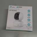 Kasa 2K+ Indoor Pan/Tilt Wired Security Camera - Works as a Baby Monitor & Pet Camera, Motion Detection & Tracking, 2-Way Audio, Night Vision, Subscription-Free Local Storage or Optional Cloud, KC410S (White)