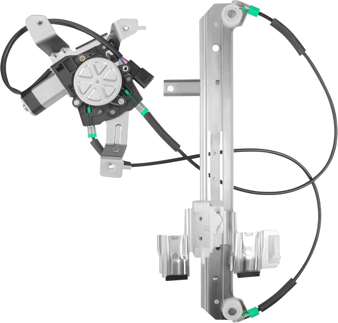 Rear Right Passenger Side Power Window Regulator with Motor Assembly Replacement for 2000 2001 2002 2003 2004 2005 2006 Chevy Tahoe, GMC Yukon, Cadillac Escalade Base, 748-229