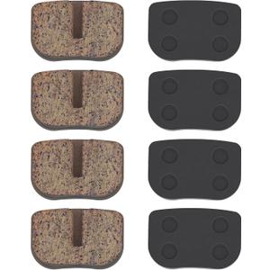 Road Passion Bicycle Disc Brake Pad Replacement for MBX-10, MBX-11/ Moto MM-BB80 Mini bike/Moto 80cc4pcs