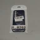 Compatible with Samsung Galaxy S24+ / S24 Plus Case with Stand, Slim Liquid Silicone Phone Case with Camera Protection, MagSafe Compatible Magnetic Kickstand, Dark Blue