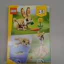 LEGO Creator 3 in 1 Cute Bunny Toy - Building Toy Set with 3 Build Options, Bunny, Seal, or Llama - Birthday Gift & Craft - Animal Figures for Kids, Girls and Boys, Ages 8+ - 31162