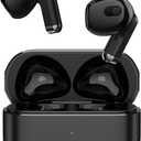X25 Wireless Earbuds, Semi-in-Ear Headphones, Super Bass Sound Earphone, Bluetooth 5.3 with Microphone, Hands-Free Call, 50H Standby time, Auto Pairing for Apple AirPods