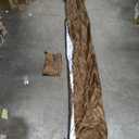 Waterproof Furniture Cover, Practical 5.2x2m Breathable Silver Coated Waterproof Shade Cloth for Terrace Balcony for Gatherings Picnics for Roofs Courtyards (Brown) (12"W x 88"L)