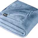 Bedelite 2 Packs Fleece Blanket - Full/Queen - Ultra-Soft Lightweight for Bed, Sofa, and Couch - Luxury Microplush - Cozy Warm Blanket (Full/Queen, Coronet Blue)