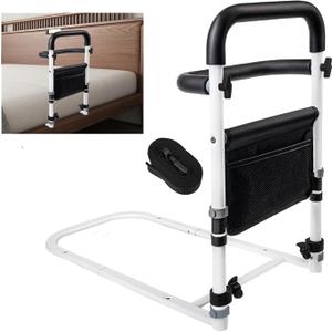 Svnntaa Bed Rails for Elderly Adults Safety, Bed Rail Elderly Bed Assist Rail for Seniors Helps Getting in and Out of Bed Much Easier (Medium)