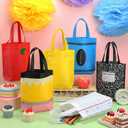 Hosuly 24 Pcs Pre-K Graduation Gifts School Tote Bags End of Year Gift Bags Bulk Goodies Decor for Teacher Appreciation Preschool Kindergarten Graduation Back to School Party Supplies