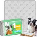 FXW Washable Pee Pads for Dogs, Puppy Pads with Super Absorbent, Specifically Designed for Potty Training, 39" Square, Khaki, 1 Pack