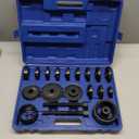 Orion Motor Tech Wheel Bearing Press Kit for Front Wheel Drive Bearing Removal & Installation, 24pc Wheel Bearing Puller Tool Set with Sliding Screws Universal Bushings Sleeves (blue)