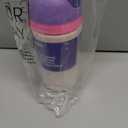 Owala Kids Flip Insulated Stainless-Steel Water Bottle with Straw and Locking Lid, 14-Ounce, Purple/Pink (Bunny Business)