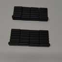 8 Pack Silicone Trash Can Bumpers, Wall & Floor Protector for Round & Square Garbage Bins, No-Drill Universal Design for Kitchen, Office, Bathroom, Baby Room, Scratch-Free Floor & Wall Protection