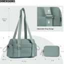 ROULENS Small Gym Bag for Women 2 Set Mini Gym Duffle Bag with Wet Compartment and Coin Wallet, Gym Tote Bag for Workout/Sport/Travel