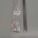 Replacement Straws for 40oz Tumblers,Metal Straws Reusable Compatible with Stanley 40oz Cup, 40 oz Tumbler Straw,4 Pack 12" Extra Long,3" Wide, Stainless Steel Straws with Silicone Tips and Brush