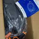 Giraffe Tools AW30 1/2MB Retractable Garden Hose Reel 1/2" x 100 ft PRO Metal Bracket, Heavy Duty, Any Length Lock Hose Reel, 100 ft, Dark Grey