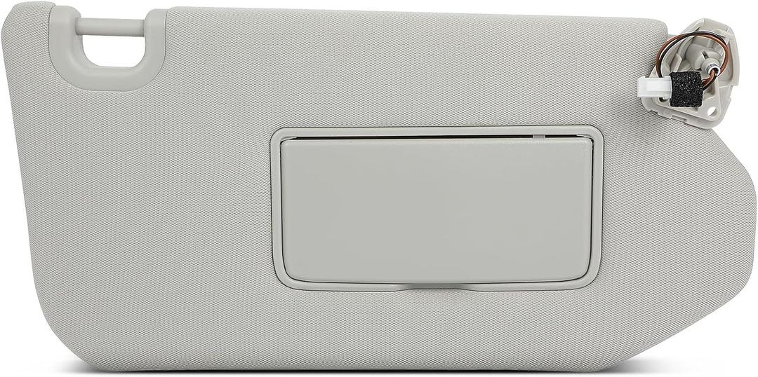 SCITOO Gray Right Passenger Side Interior Sun Visor fit for Nissan Pathfinder 2013-2019 for Infiniti QX60 2014-2017 for Infiniti JX35 2013 with Sunroof (OE:96400-9PB0A)