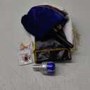 Boys Prince Charming Costume Cosplay Dress-Up Medieval Royal King Outfits for Kids (5-6 Years, Blue)