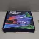 zoegi 500ft Outdoor LED Strip Lights Waterproof,Music Sync RGB IP68 Outside Led Light Strips Waterproof with App and Remote,Exterior Led Rope Lights for Deck,Balcony,Roof,Garden,Pool (500FT)