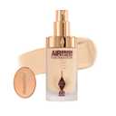 Charlotte Tilbury Airbrush Flawless Matte Foundation - Full Coverage Liquid Makeup with a Natural-Matte Finish - Smoothes & Blurs Pores - Waterproof & Transfer Resistant