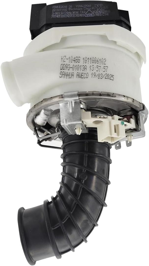 DD93-01013A Dishwasher Drain Pump Assembly BLDC Motor VSM-E26A0 Fits for Samsung DW80M9550US/AA, DW80M9990US/AA, DW80R7060US/AA, DW80R9950US/AA, DW80B7071US/AA