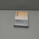 2 x Travel Makeup Mirror with Time & Temperature Display, 2000mAh Rechargeable Battery, 7.5" Portable Foldable Lighted Mirror with 148 Led Lights, 3 Color Lighting Modes, Touch Dimming