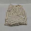 Women Striped Maxi Dress Sleeveless Backless Cutout Smocked Sundress Spaghetti Straps Boho Flowy Dresses (Large, Apricot)