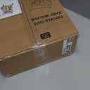 LOL-FUN Wooden Baby Walker with Double-Sided Busy Board, Push Walker for Baby with Adjustable Speed Wheels, Activity Learning Walker for Boys 12 Months