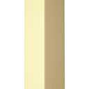 Brushed Gold Shower Arm with Flange 4 inch Square Shower Head Extension Arm for Fixed Showerheads and Handheld Showerheads, KATAIS
