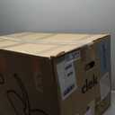 Clek Liingo Baseless Infant Car Seat with Newborn Support System, Latch System with One-Hand Release, Stroller Compatible, and Flame Retardant-Free (Railroad Ziip)