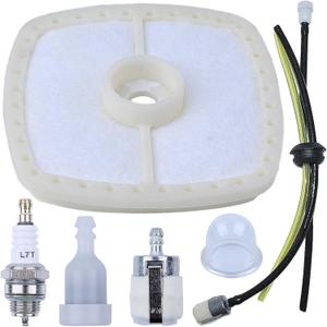 AUMEL Air Filter with Fuel Line Kit Replace for 13031054130, A226001410 for ECHO GT-200 GT-200R GT225 GT230 GT231 GT251 GT2000 Trimmer; SRM210 SRM211 SRM225 SRM230 String Trimmer