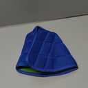 Soft Dog Cone Collar Alternative - Adjustable Comfy Cones for Large/Medium/Small Dogs to Stop Licking After Surgery, Comfortable Fabric Elizabethan Collars, Head Cone of Shame for Neuter Recovery - M (Green-Blue)